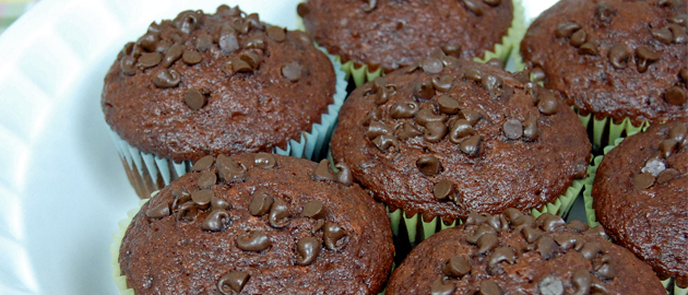 muffin al cioccolao light